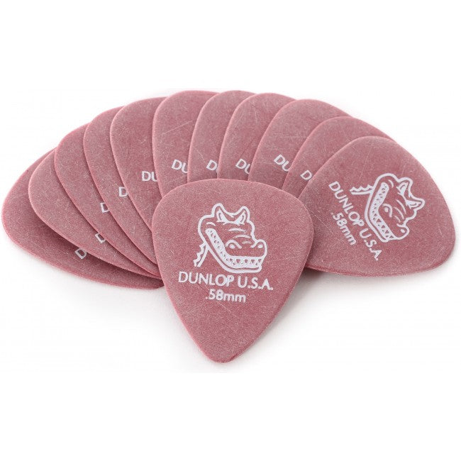 Jim Dunlop .58mm Red Picks