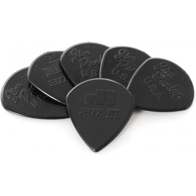 Jim Dunlop Nylon Jazz III Black Picks