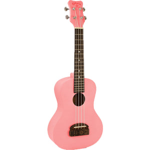 Kohala Series Soprano Ukulele Pink Finish Uke