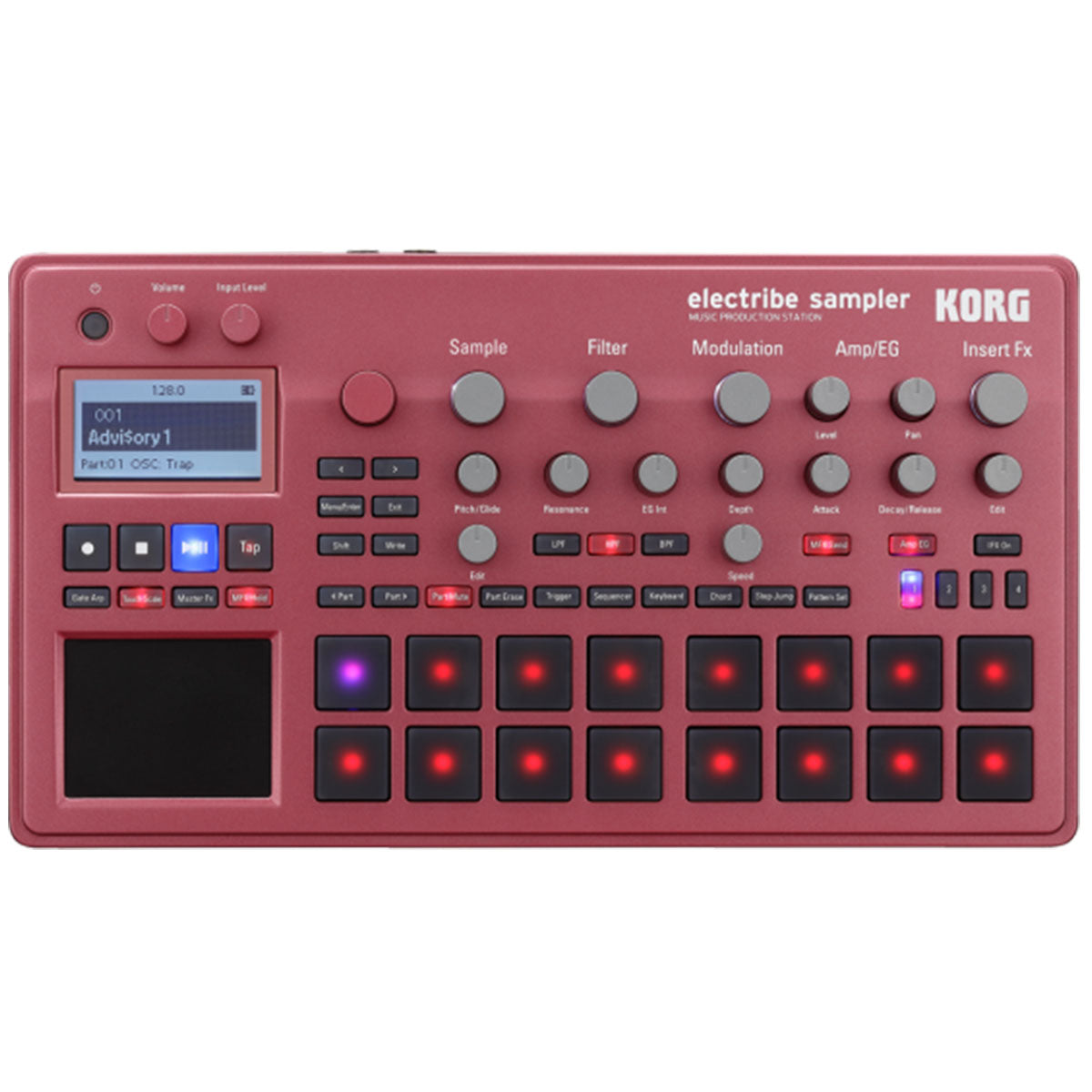 Korg Electribe 2 Sampler Red Music Production Station