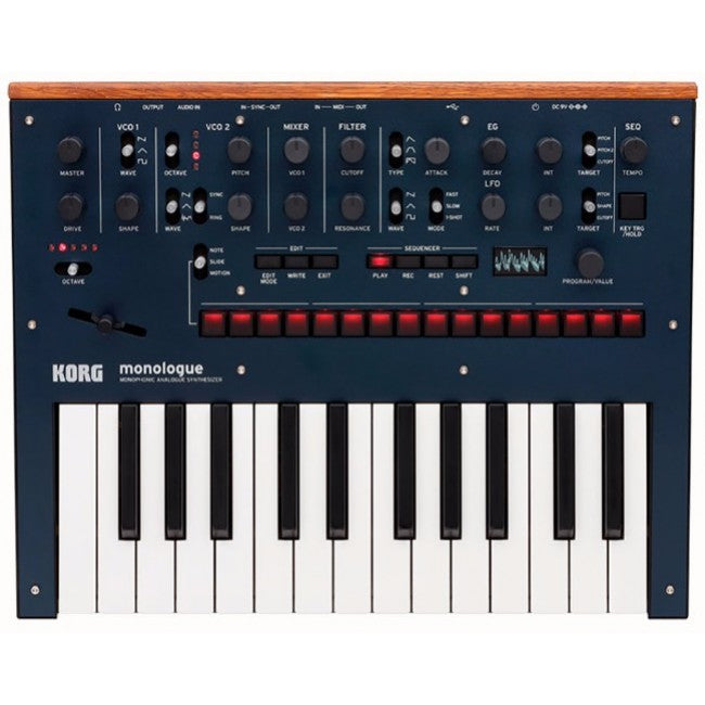 Korg Monologue Blue Synthesizer