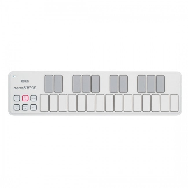 Korg nanoKEY 2 Slim Line USB Keyboard White