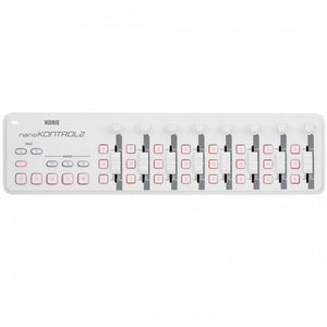 Korg nanoKONTROL2 Slim Line USB Control Surface White