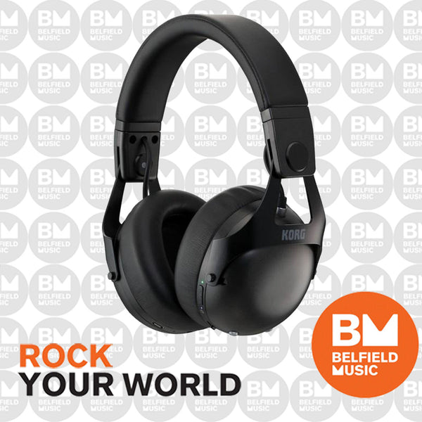 Korg NC-Q1 Smart Noise Cancelling Headphones Black Buy Online