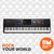 Korg PA5X-88 Professional Arranger Keyboard 88-Key