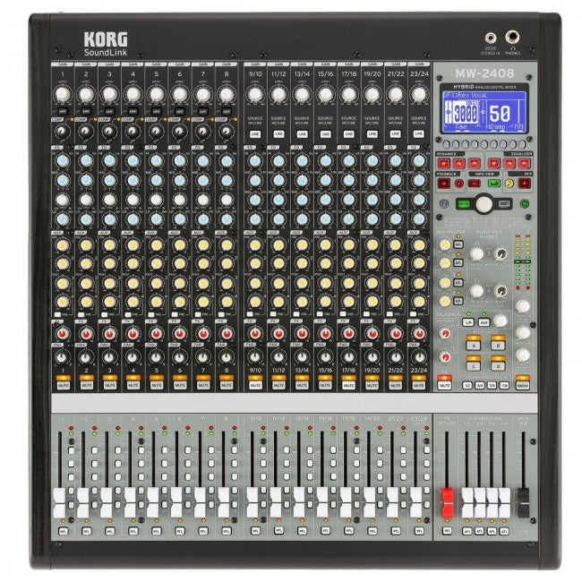 Korg SoundLink MW-2408 Hybrid Analog/Digital Mixer