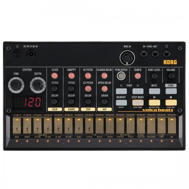 Korg Volca Beats Drum Machine Front