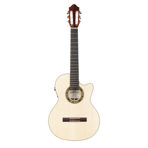 Kremona Fiesta F65CW-SB Classical Guitar Solid German Spruce w/ Pickup & Case - HAND MADE IN BULGARIA