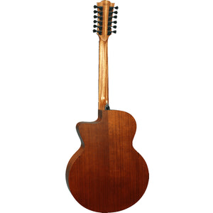Lag Tramontane 177 T177J12CE Acoustic Guitar Jumbo 12-String Solid Engelmann Top w/ Pickup