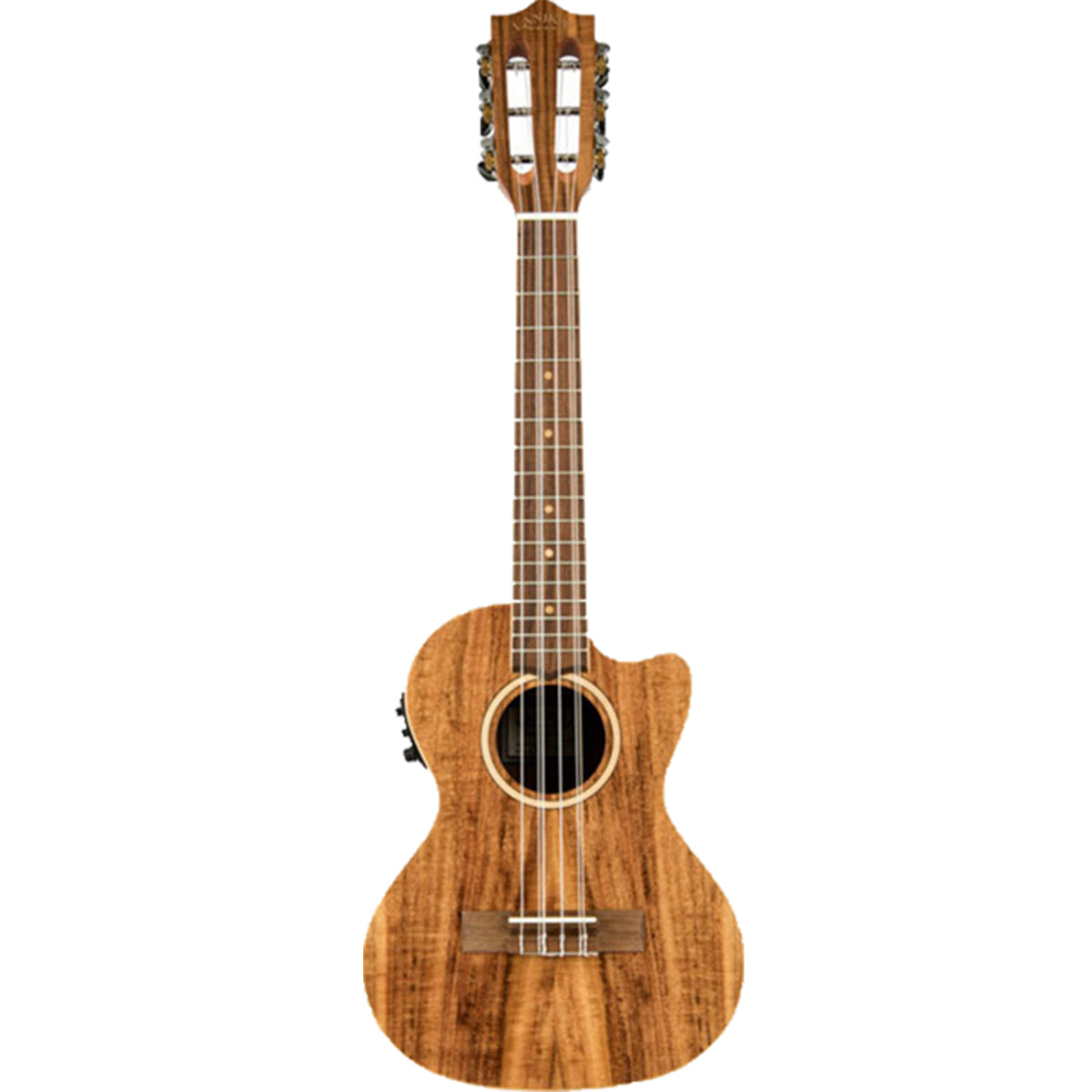 Lanikai Acacia Series 6-String Tenor Ukulele Natural Satin Uke w/ Pickup & Deluxe Gig Bag