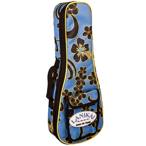 Lanikai Floral Uke Hard Foam Case for Baritone Ukulele