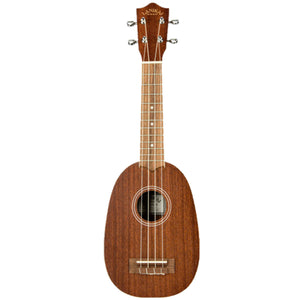 Lanikai Mahogany Series Pineapple Ukulele Natural Satin Uke w/ Gig Bag