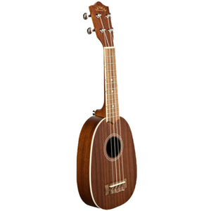 Lanikai Mahogany Series Pineapple Ukulele Natural Satin Uke w/ Gig Bag