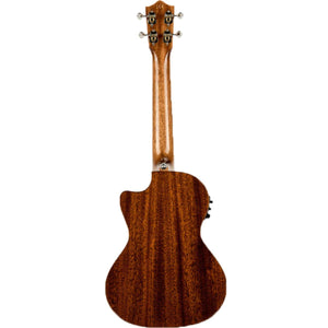 Lanikai Mahogany Series Tenor Ukulele All Solid Natural Gloss Uke w/ Pickup & Polyfoam Case