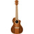 Lanikai Morado Series All Solid Concert Ukulele Natural Gloss Uke w/ Pickup & Polyfoam Case