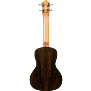 Lanikai Ziricote Series Concert Ukulele Natural Satin Uke w/ Deluxe Gig Bag