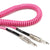 Lava Cable Retro Coil Instrument Lead 20ft Straight to Straight Hot Pink