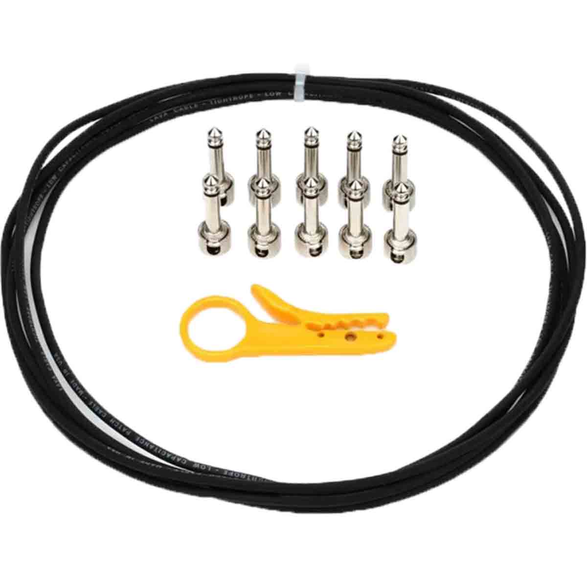 Lava Cable Tightrope Solder-Free Kit w/ Black Cable & Stripper