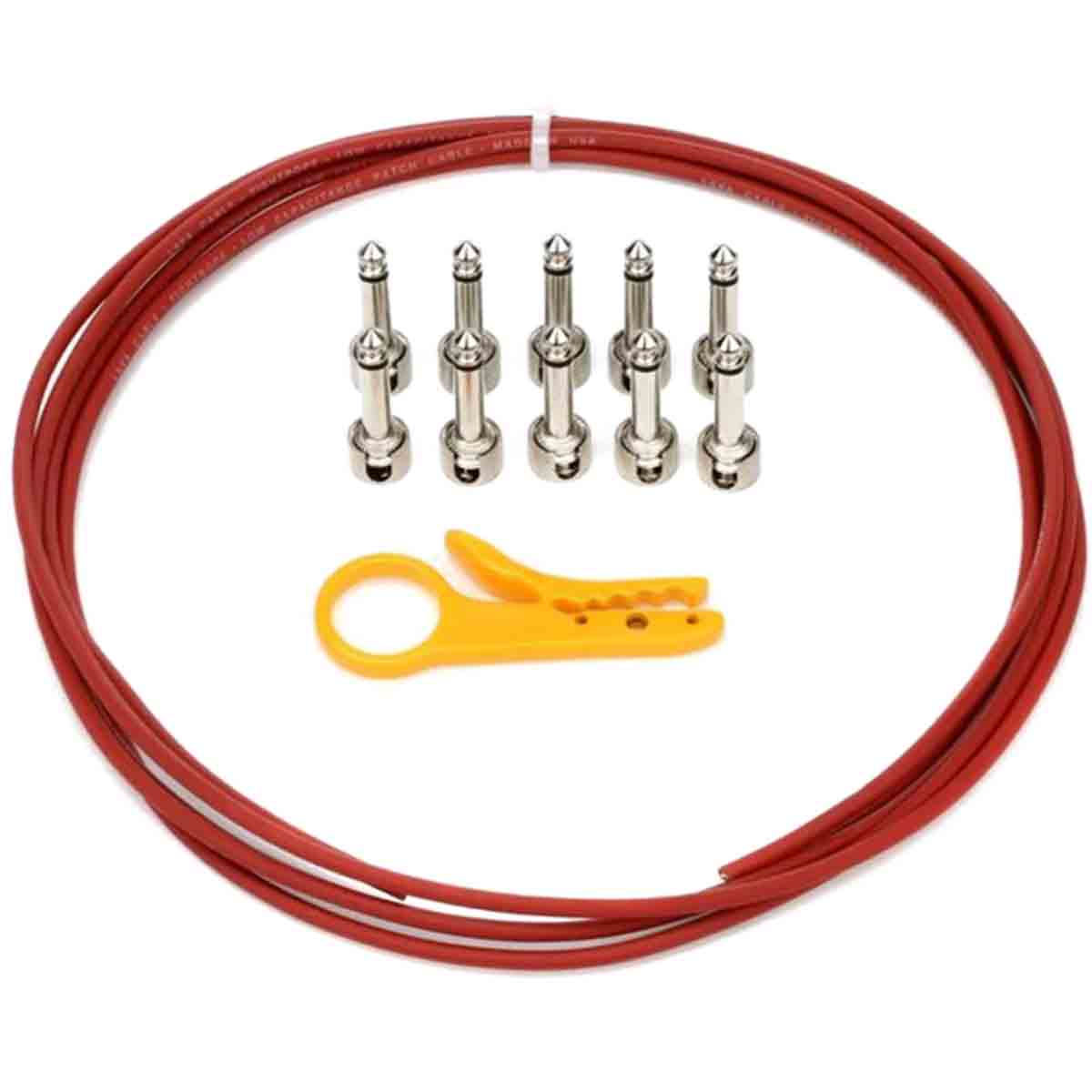 Lava Cable Tightrope Solder-Free Kit w/ Red Cable & Stripper