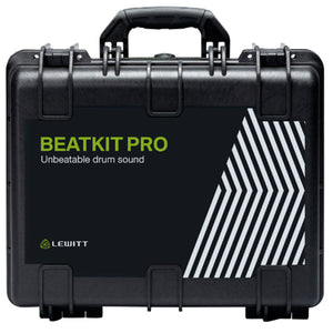 Lewitt Audio BEATKIT PRO 7-Piece Drum Microphone Kit w/ Mic Mounts & Windscreens