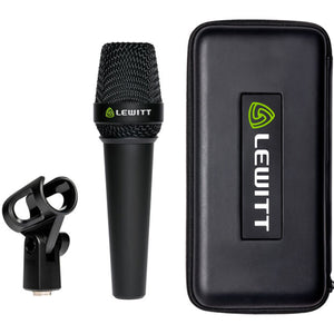 Lewitt Audio MTP 50 Microphone Handle with XLR Output for W9 Black