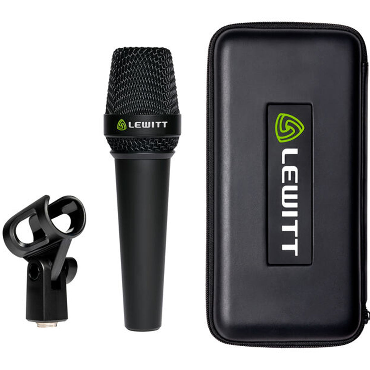 Lewitt Audio MTP W950 Handheld Condenser Microphone 1inch w/ Clip and Case Black