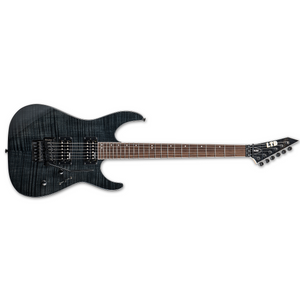 ESP LTD M-200FM Electric Guitar Flamed Maple See Thru Black w/ Floyd Rose - LM-200FMSTBLK