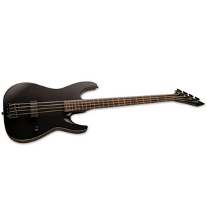 ESP LTD M-4 BLACK METAL Bass Guitar Black Satin w/ EMG- LM-4BKMBLKS