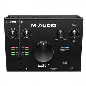 M-Audio AIR 192|4 USB Audio Interface 2-In/2-Out 24/192 Input/Output