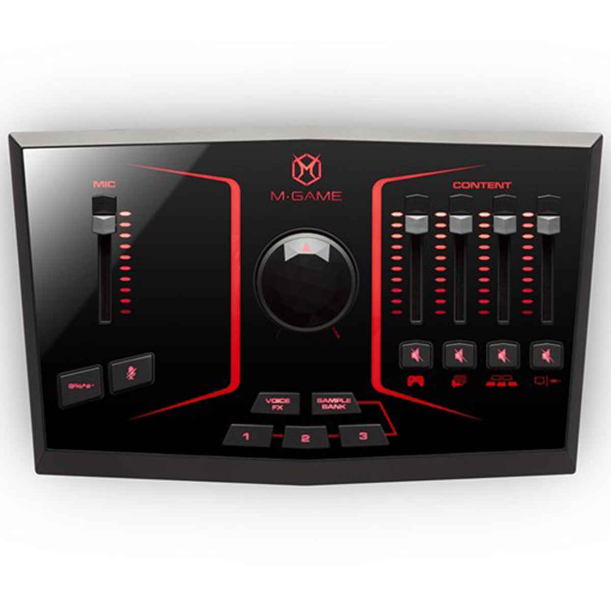 M-Game Solo USB Streaming Interface w/ Led Lighting, Sampler &amp; Effects