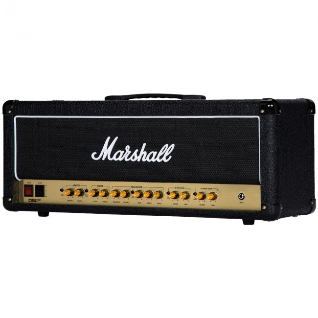 Marshall DSL100 Guitar Amplifier Head Valve Amp 100W Angle 2