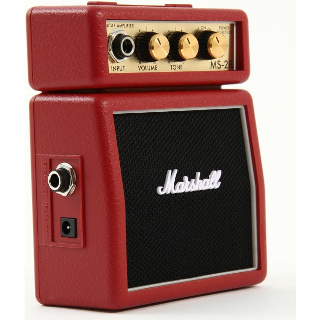 Marshall MS2R Micro Amp Red Stack Amp 1 Watt Amplifier