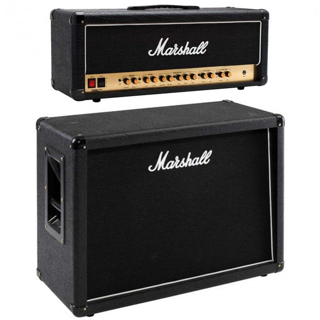 Marshall Stack DSL100 Amp Head & MX212 Cabinet