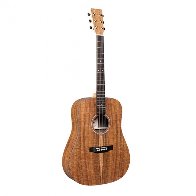 Martin D-X1E: X Series Acoustic Electric Guitar Dreadnought KOA HPL w/ Pickup &amp; GigBag