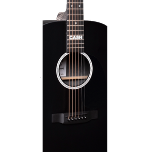 Martin DX Johnny Cash Signature Acoustic Guitar Black