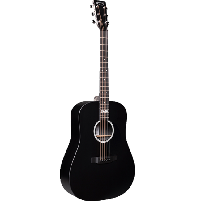 Martin DX Johnny Cash Signature Acoustic Guitar Black