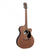 Martin GPC-X2E: X-Series Acoustic Electric Guitar Grand Performance Cutaway Macassar Ebony w/ Pickup & GigBag 