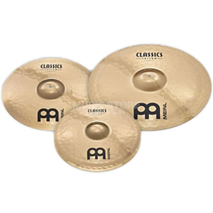 Meinl CC141620 Classics Custom Brilliant Cymbal Pack (14HH, 16MC & 20MR)