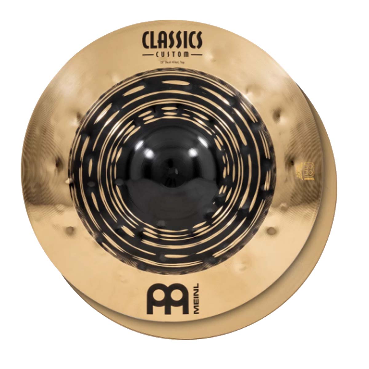 Meinl CC15DUH Classics Custom Dual 15inch Hi-Hats Cymbal