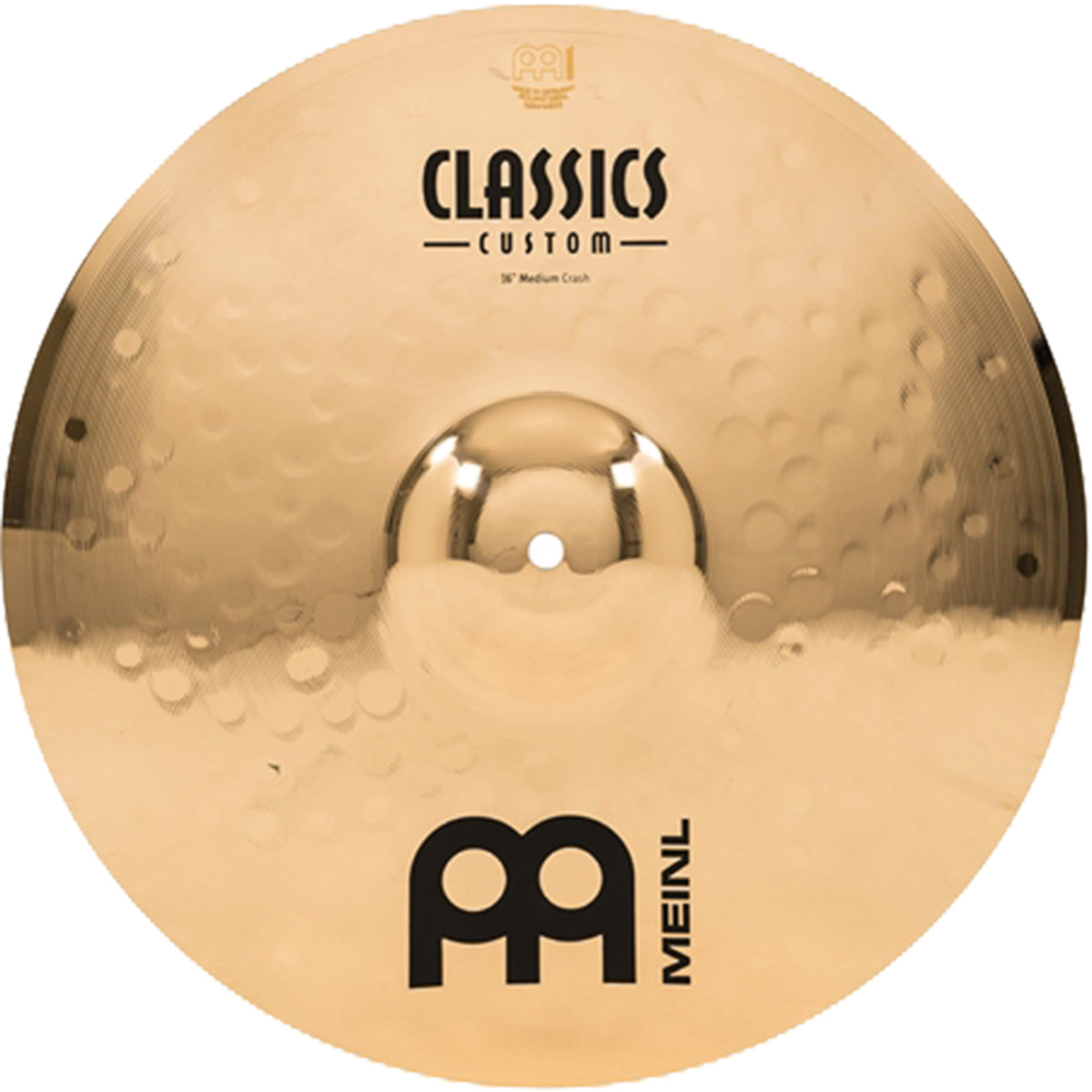 Meinl CC16MC-B Classics Custom Brilliant 16inch Medium Crash Cymbal