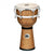 Meinl DJW3ZFA-M Floatune Series Wood Djembe 12inch Zebra Finished Ash