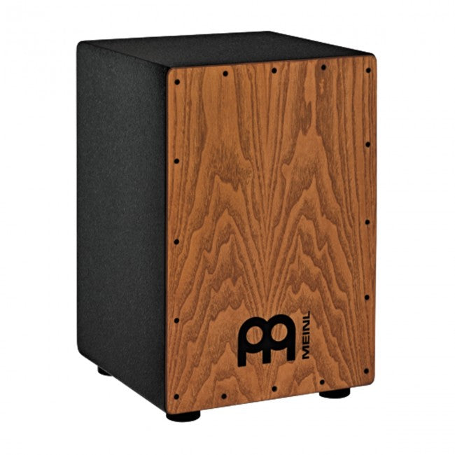 Meinl HCAJ1AWA Headliner Series String Cajon Black American White Ash Frontplate