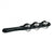 Meinl HJS1BK Jingle Stick Stainless w/ Steel Jingles Black