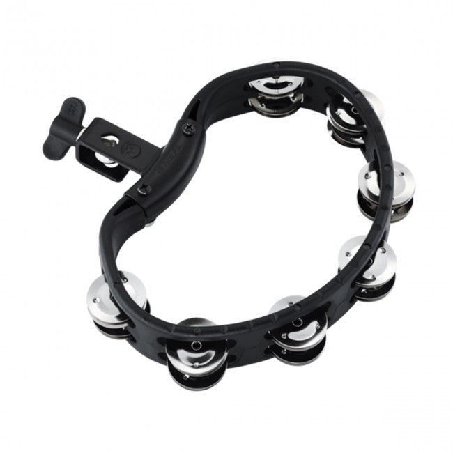 Meinl HTMT2BK Headliner Mountable ABS Tambourine Black w/ Stainless Steel Jingles