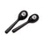 Meinl PEMBK Egg Maracas Pair Black