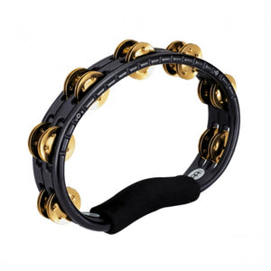 Meinl TMT1B-BK Hand Held ABS Tambourine Black w/ Brass Jingles