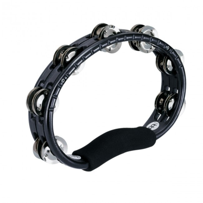 Meinl TMT1BK Hand Held ABS Tambourine Black w/ Steel Jingles