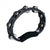 Meinl TMT1BK Hand Held ABS Tambourine Black w/ Steel Jingles