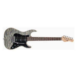 Michael Kelly 1960s Series Custom Collection 60 S1 Electric Guitar Black Wash - MKS1CBWPRB