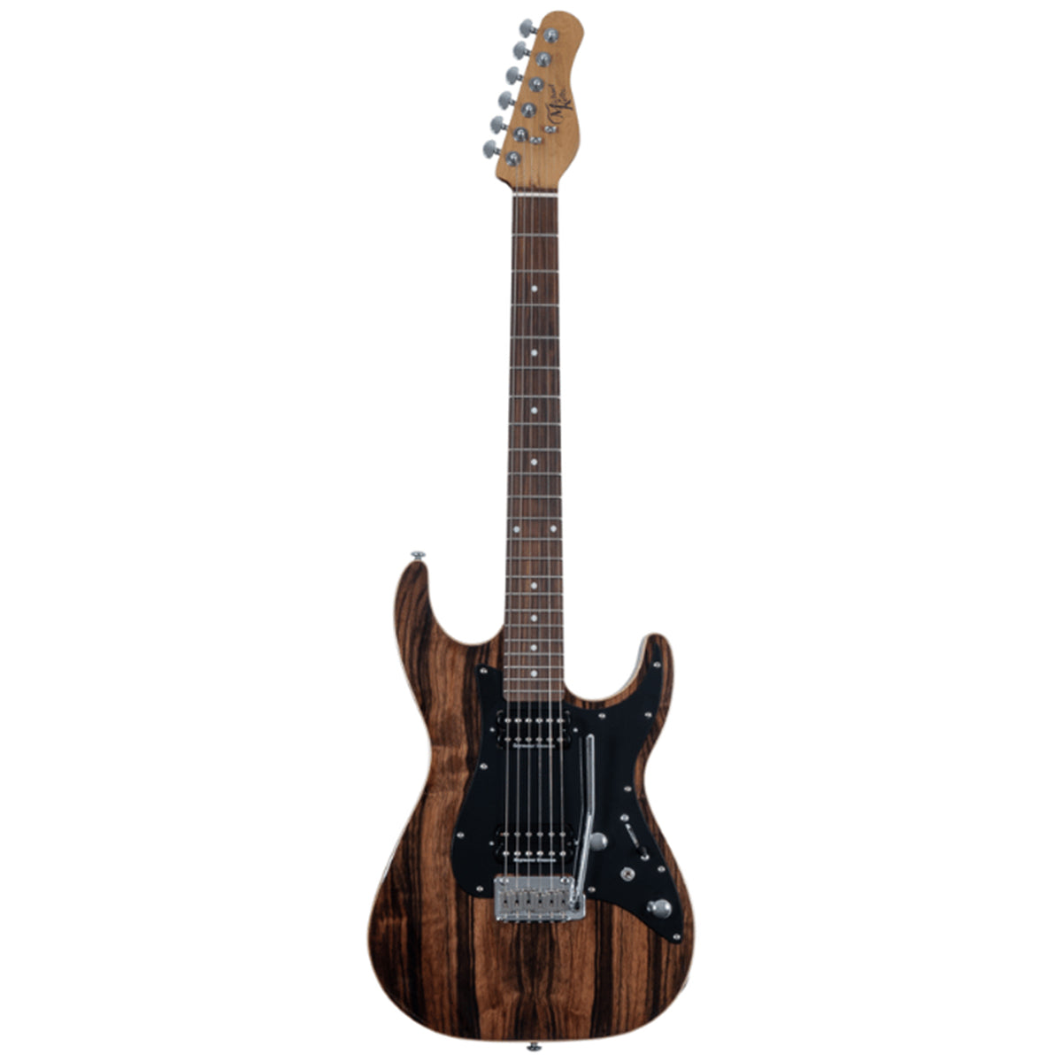 Michael Kelly 1960s Series Mod Shop Electric Guitar Macassar Ebony w/ Duncans - MKS2MSEPSB